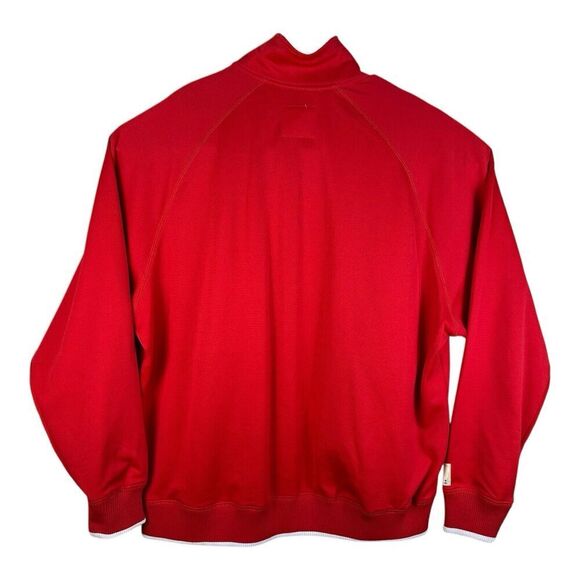 Rocawear R+ logo zipper up track jacket Red men's 3XL Big & Tall Embroidered - Picture 7 of 13